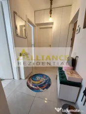 Popesti Apartament 2 Camere Mobilat/Utilat+Curte 50 mp 