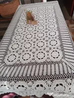 Fata de masa crosetata manual fir bumbac