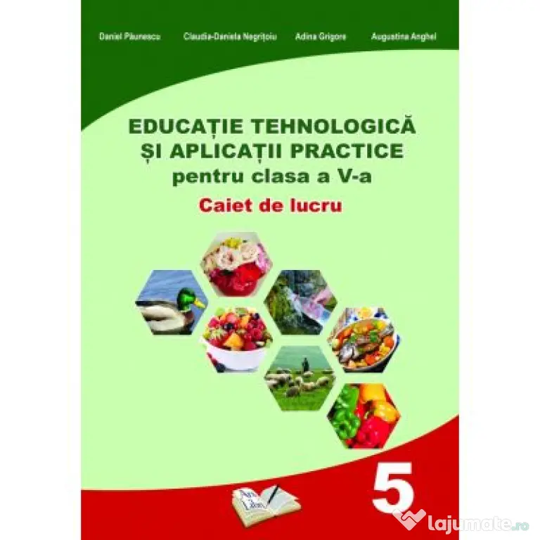 Educatie Tehnologica si aplicatii practice. Caiet de lucru pentru clasa a 5-a - Daniel Paunescu