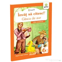 Invat sa citesc! Nivelul 1. Gasca de aur - dupa Fratii Grimm