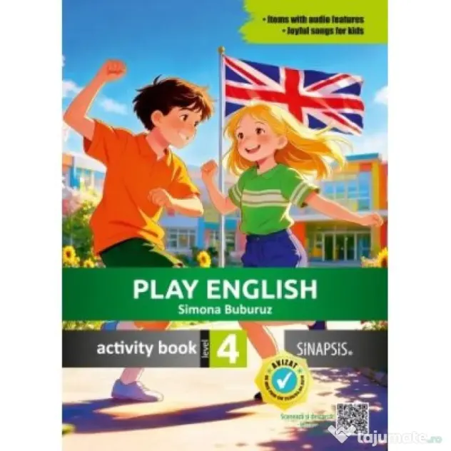 Play English caiet de limba engleza clasa a 4-a - Simona Buburuz