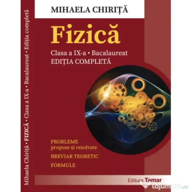 Bacalaureat. Fizica, probleme propuse si rezolvate clasa a 9-a - Mihaela Chirita