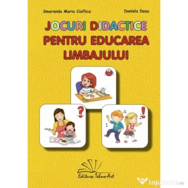 Jocuri didactice pentru educarea limbajului
