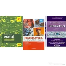Pachet Bacalaureat 2026. Eseul. Varianta rapida de pregatire, Matematica M2 Tehnologic si Informatica clasele 11-12, intensiv Pascal C/C++ - Liliana P