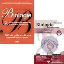 Pachet Biologie pe intelesul tuturor clasele 11-12 si 1800 de teste grila explicate - Maria Ioana Cazan, Alexandru Mihai Antohi
