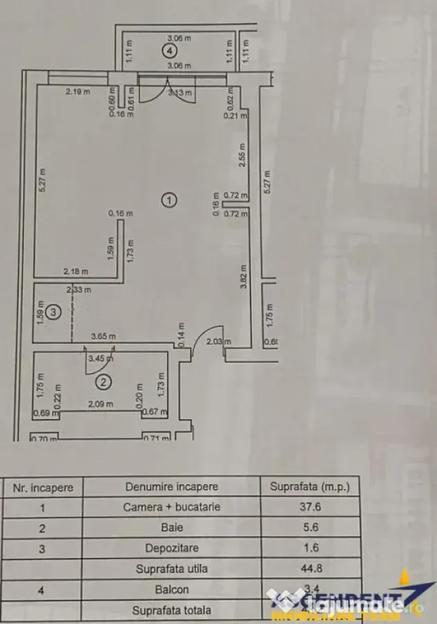 Prima ! Apartament 2 camere, Maurer Villas, Tractorul - Brasov (Brasov)