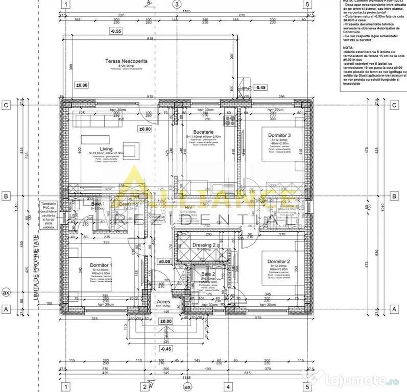 Casa individuala pe parter cu 4 cam. | strada Miorita Com... - Berceni (Bucuresti-Ilfov)