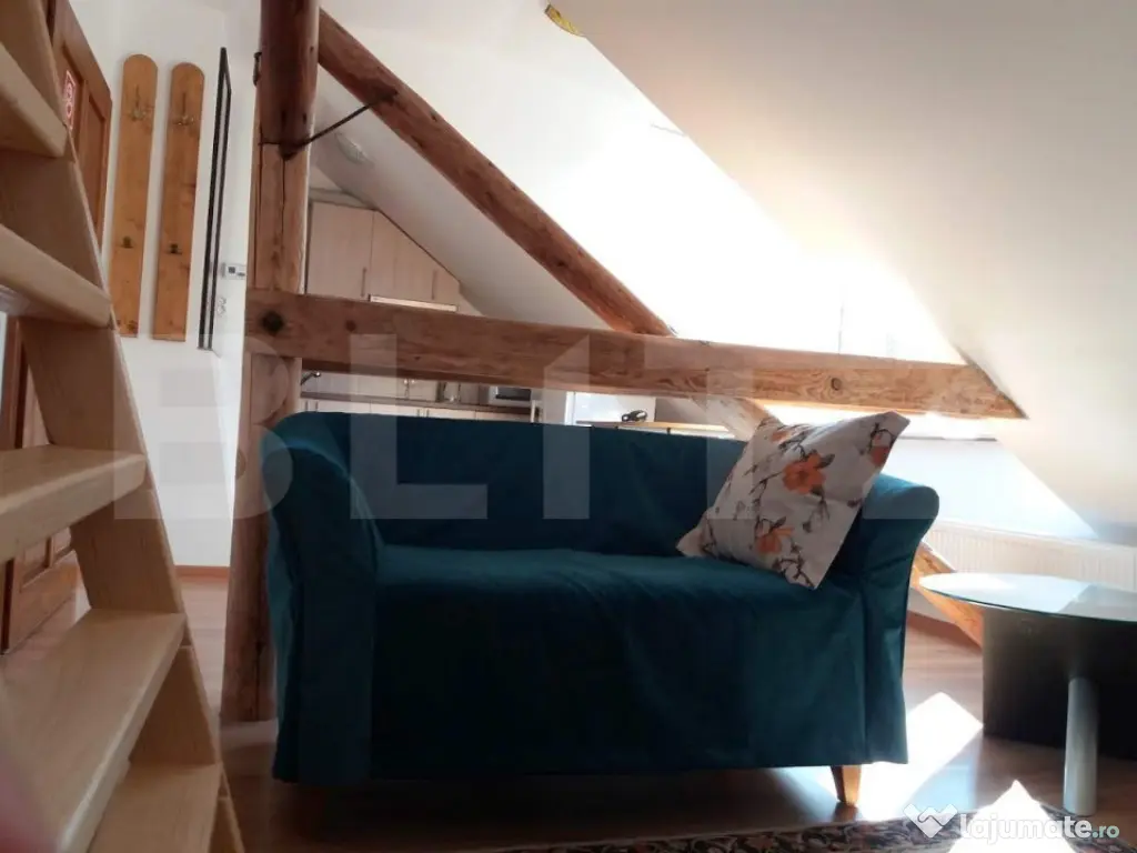 Garsonieră 32 mp | Mansardă | Centrul Vechi | Zona Memoran - Brasov (Brasov)