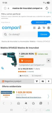 MASINA DE INSURUBAT MAKITA 