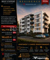 2 Camere cu Parcare acoperita | Incalzire Pardoseala