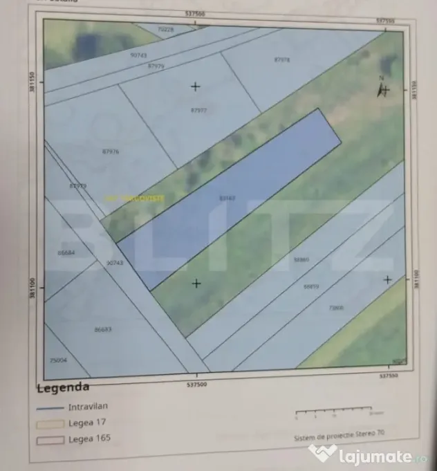 Teren intravilan, 800 mp, zona Cicom - Targoviste (Dambovita)
