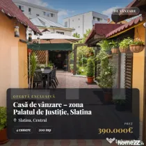 Casă de vânzare – zona Palatul de Justiție, Slatina