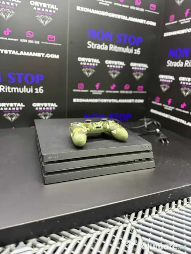 PlayStation 4 PS4 Pro 1Tb Maneta Cablu alimentare/Hdmi ID_1169