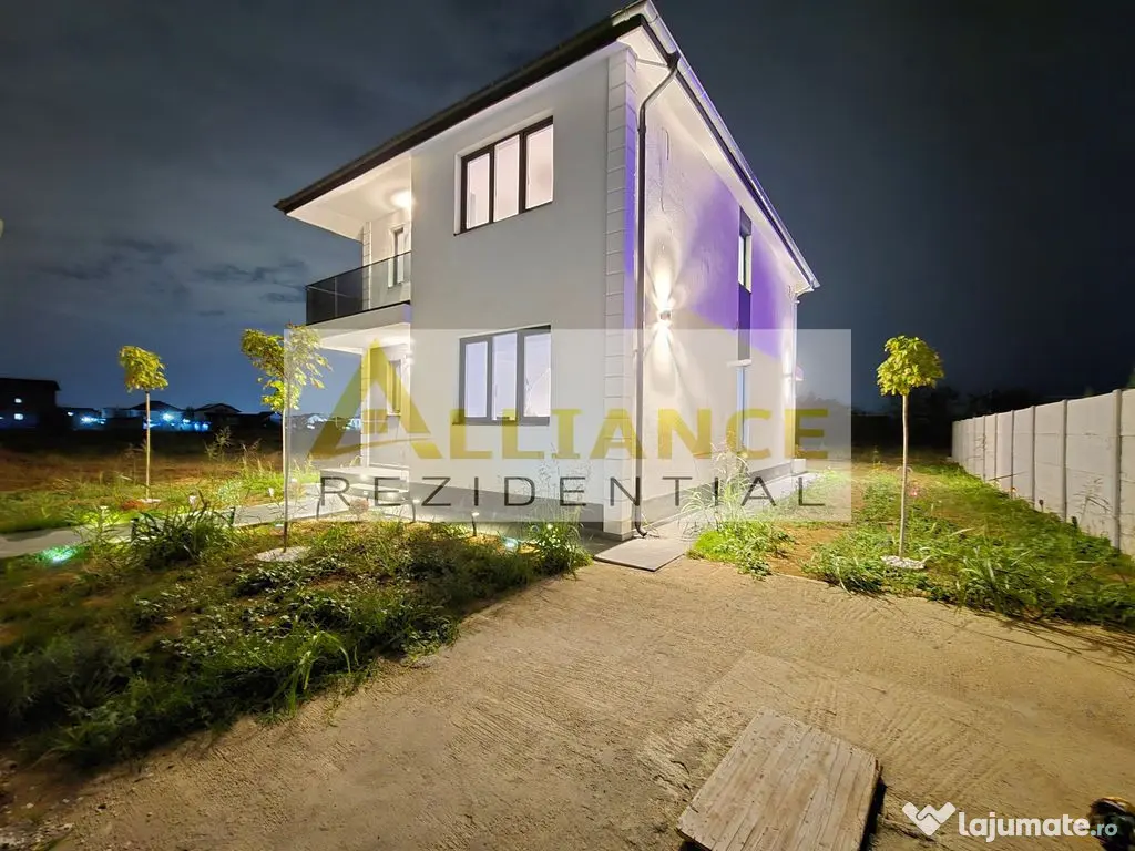 Vila individuala-420mp teren-pod- dormitor matrimonial cu dressing - Berceni (Bucuresti-Ilfov)