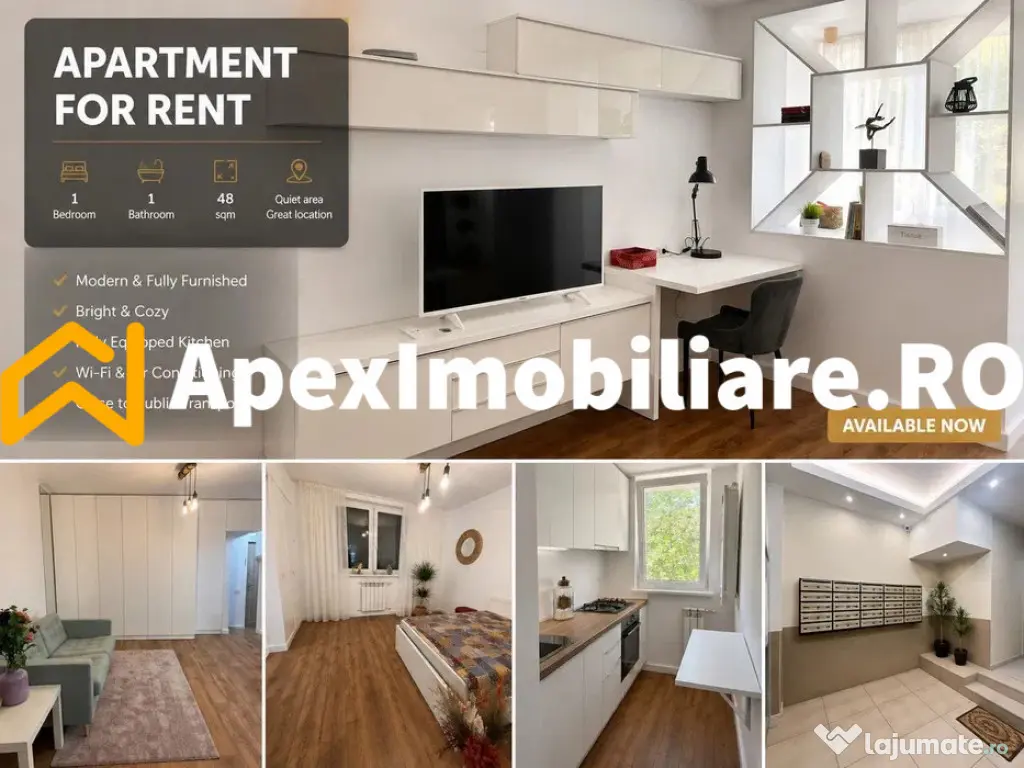 Apartament 2 camere de inchiriat Domenii București | ApexIm - Bucuresti (Bucuresti-Ilfov)