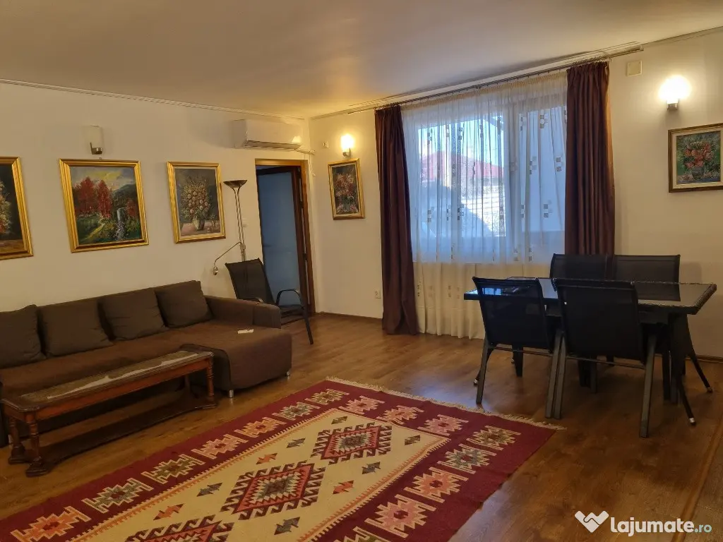 Inchiriez apartament 3 camere, 100mp, in vila, cu terasa si gradina - Constanta (Constanta)