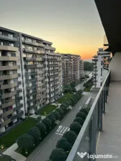Apartament cu 3 camere, parcare, terasa, mobilat lux, Grand