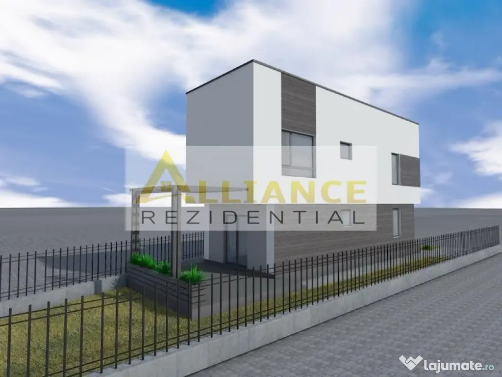 Casa individuala P+1E || 4 camere 3 bai + dressing || ter... - Berceni (Bucuresti-Ilfov)