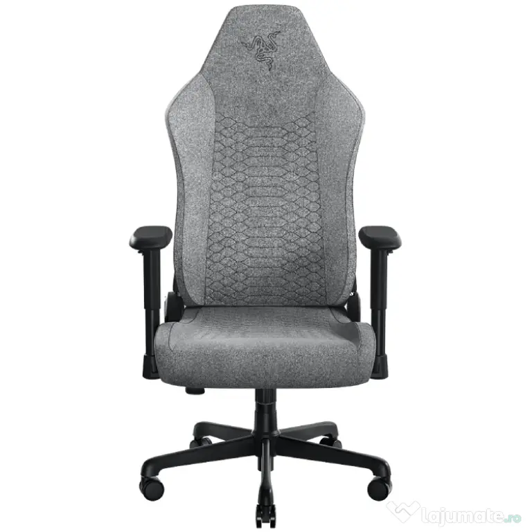 Scaun gaming razer iskur v2 x, spumă turnată pu, suport lombar integrat, tetieră reglabilă, cotiere