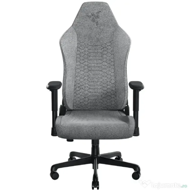 Scaun gaming razer iskur v2 x, spumă turnată pu, suport lombar integrat, tetieră reglabilă, cotiere
