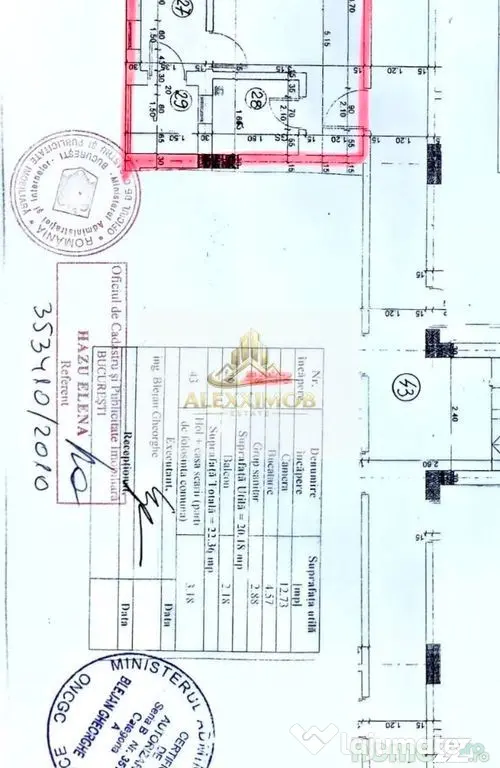Garsoniera de Vanzare - 23 mp - zona Turnu Magurele - Bucuresti (Bucuresti-Ilfov)