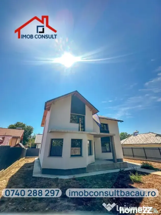 Casă nouă de vânzare în Letea Veche|177 mp utili, teren 488 mp|CE1804 - Letea Veche (Bacau)