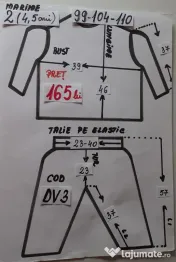 Costum Dovlecel pentru copii 3-4-5 ani, 165 RON
