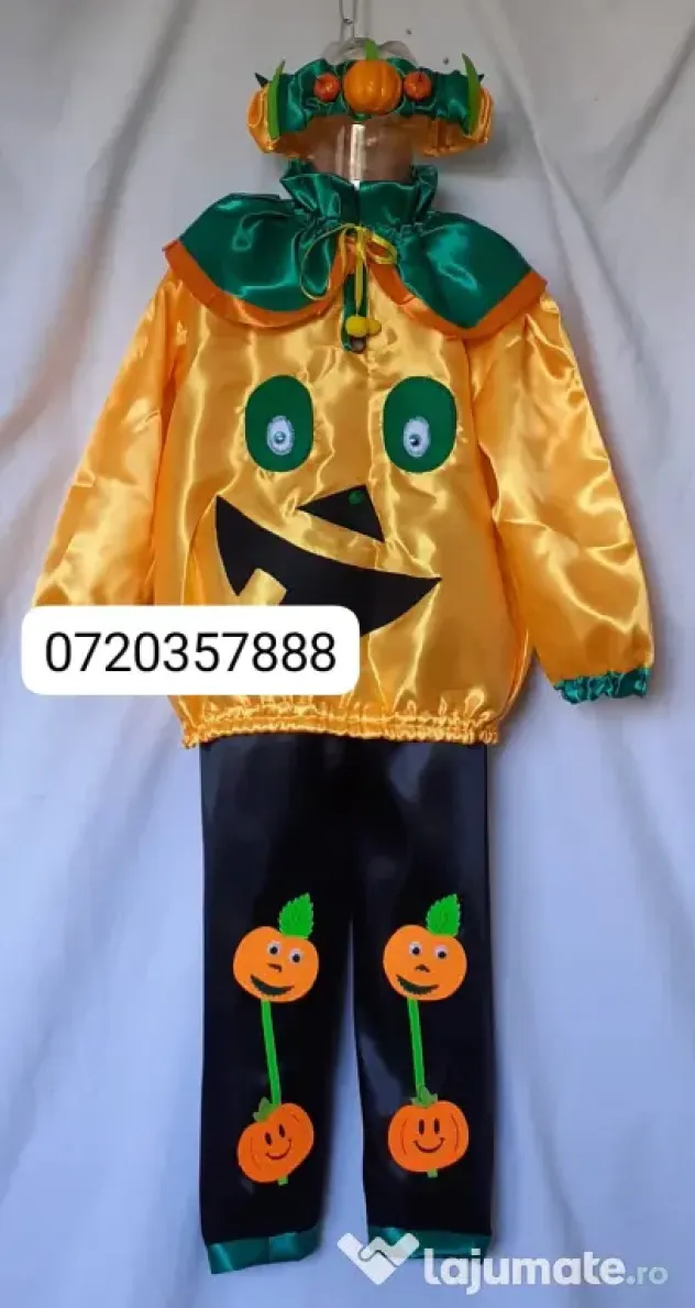 Costum Dovlecel pentru copii 5-6-7-8 ani,175 lei