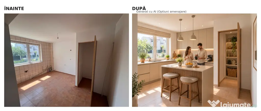 Casă cuplată cartier Henri Coandă, D+P+1E+M, 196 mp desfășurați, teren 273 mp