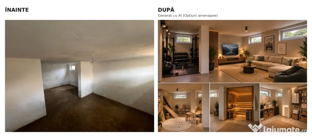 Casă cuplată cartier Henri Coandă, D+P+1E+M, 196 mp desfășurați, teren 273 mp
