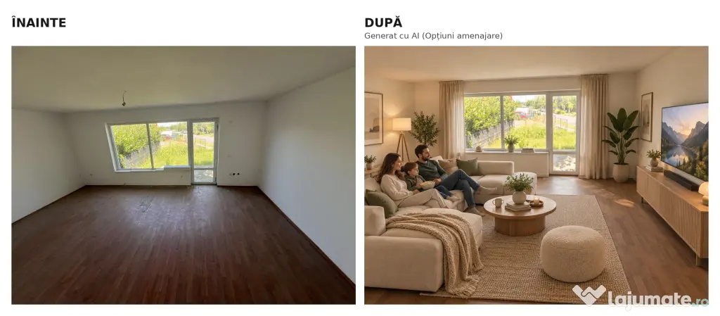 Casă cuplată cartier Henri Coandă, D+P+1E+M, 196 mp desfășurați, teren 273 mp
