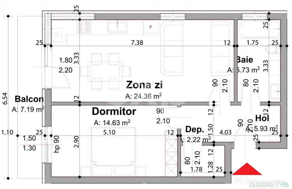 Apartament 2 camere Pitesti | Zona Stadion - Pitesti (Arges)