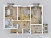 0% COMISION | 3 CAMERE | 78 MP | BLOC 2014 | 2 BĂI | ET. 2 