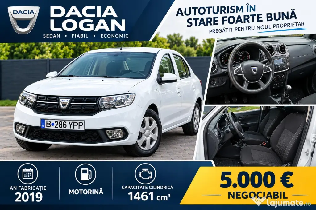 Vand Dacia Logan an 2019
