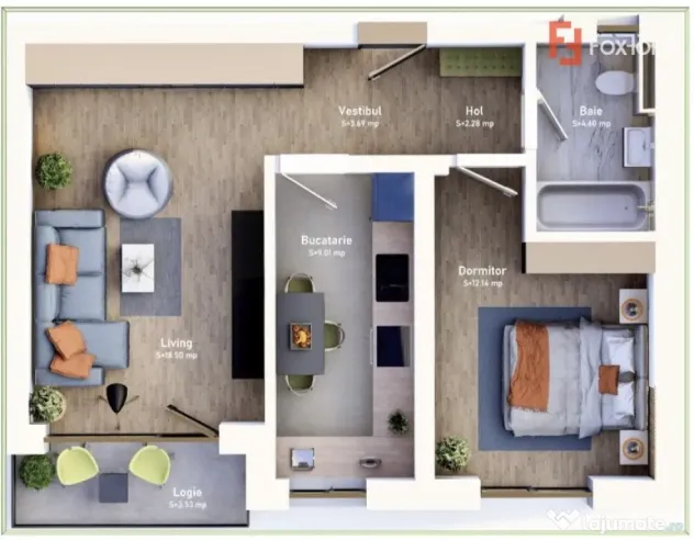 COMISION 0% Apartament cu 2 camere, loc de parcare, bloc nou - Timisoara (Timis)