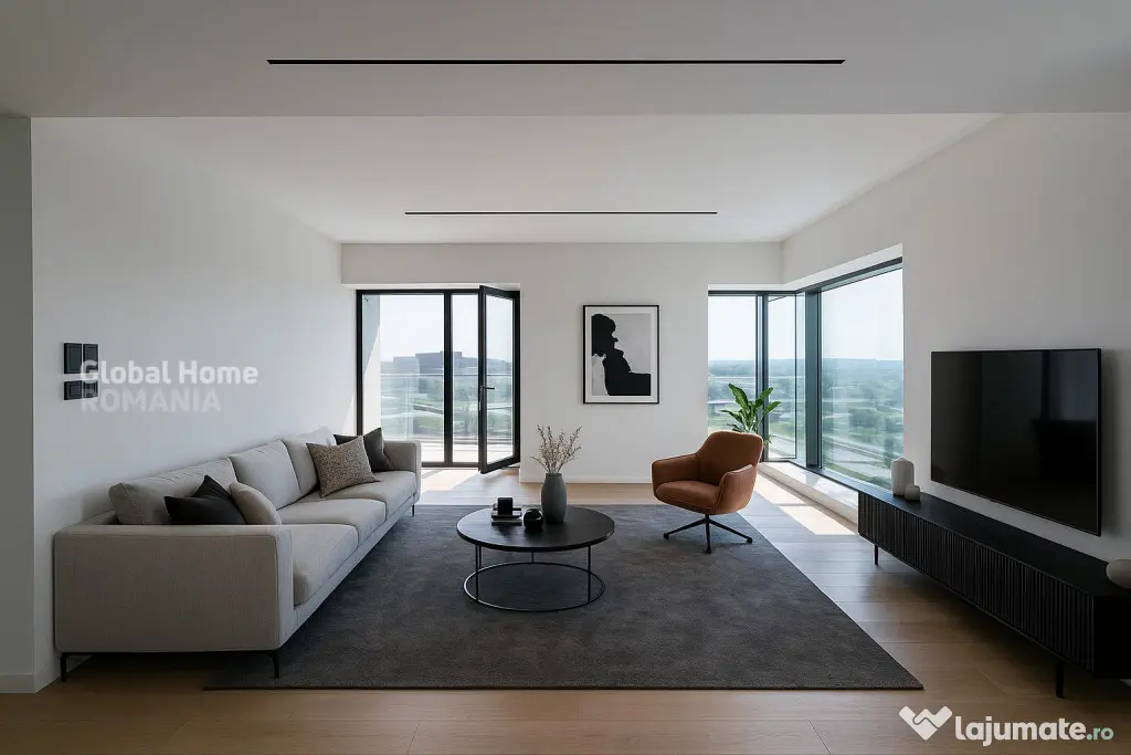 Panoramic View 16 Floor • 4 Rooms + 2 Parking • One Verd - Bucuresti (Bucuresti-Ilfov)