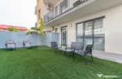 Apartament cu 3 camere modern, cu terasă și grădină — 