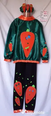 Costum Morcov pentru copii 9-10-11-12-13-14 ani 