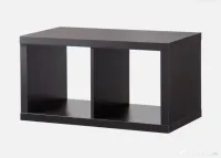 Kallax raft negru-maro(inchis) mat