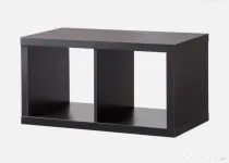 Kallax raft negru-maro (inchis) mat