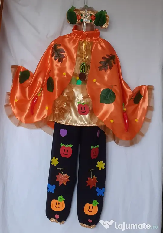 Costum Printul toamnei pentru copii,7-8-9 ani,195 lei