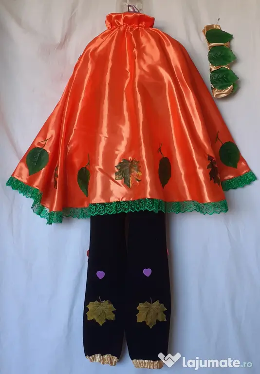 Costum Printul toamnei pentru copii,7-8-9 ani,195 lei