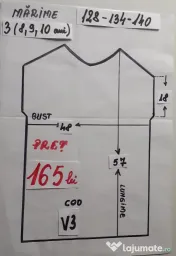 Costum Vanata pentru copii,8-9-10-11-12-13-14 ani,165 lei 