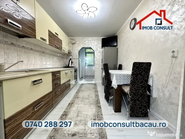 Apartament cu 3 camere de vânzare |Mioriței – Mega Image|Etaj 1|CE1812 - Bacau (Bacau)