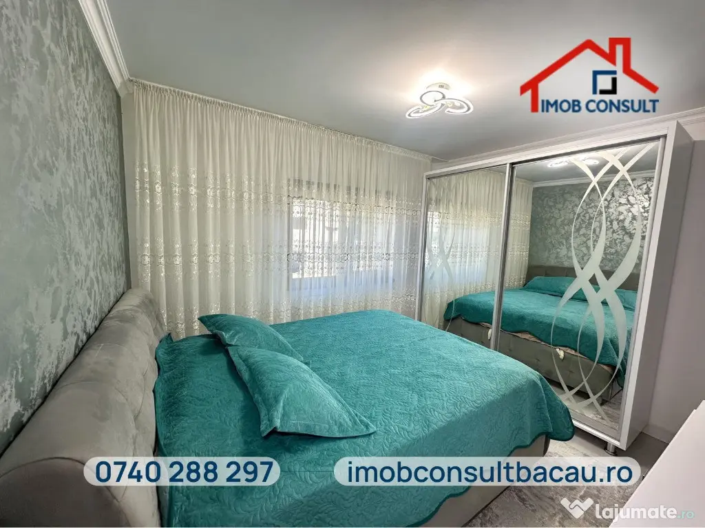 Apartament cu 3 camere de vânzare |Mioriței – Mega Image|Etaj 1|CE1812 - Bacau (Bacau)
