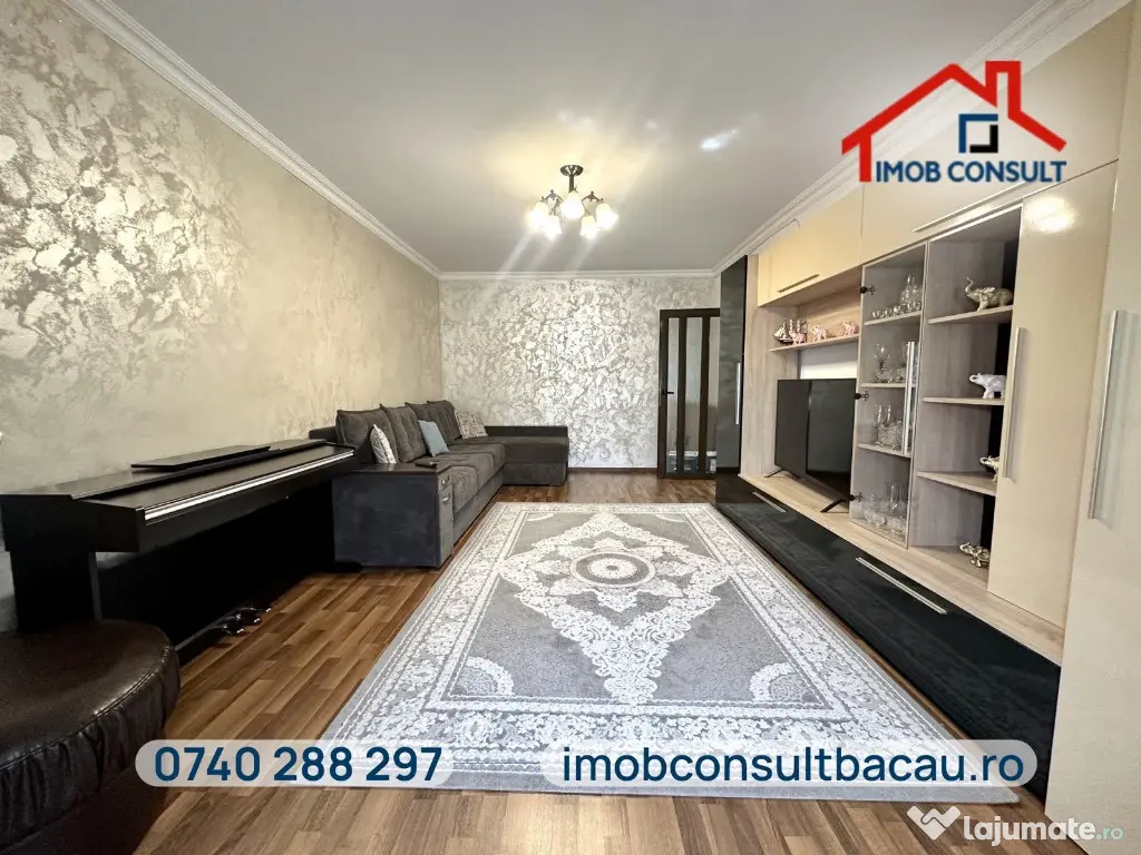 Apartament cu 3 camere de vânzare |Mioriței – Mega Image|Etaj 1|CE1812 - Bacau (Bacau)