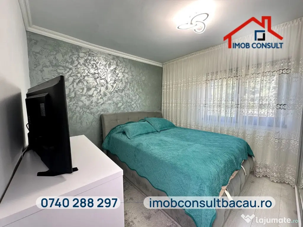 Apartament cu 3 camere de vânzare |Mioriței – Mega Image|Etaj 1|CE1812 - Bacau (Bacau)
