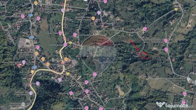 Comision 0% | Teren intravilan 2.700 mp | Sohodol – Bran | Priveliște - Sohodol (Brasov)