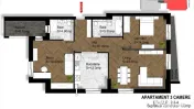 Sisesti l Apartament 3 camere l Bloc nou 