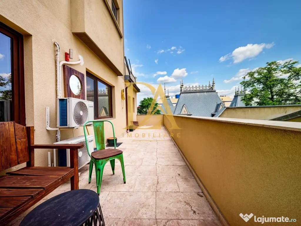 Apartament cu terasă– 1 min Metrou Piața Romană | 95 mp ( - Bucuresti (Bucuresti-Ilfov)